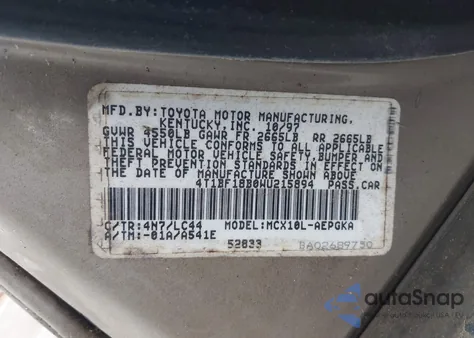 1998 Toyota Avalon Xls from USA, damaged, VIN 4T1BF18B0WU215894